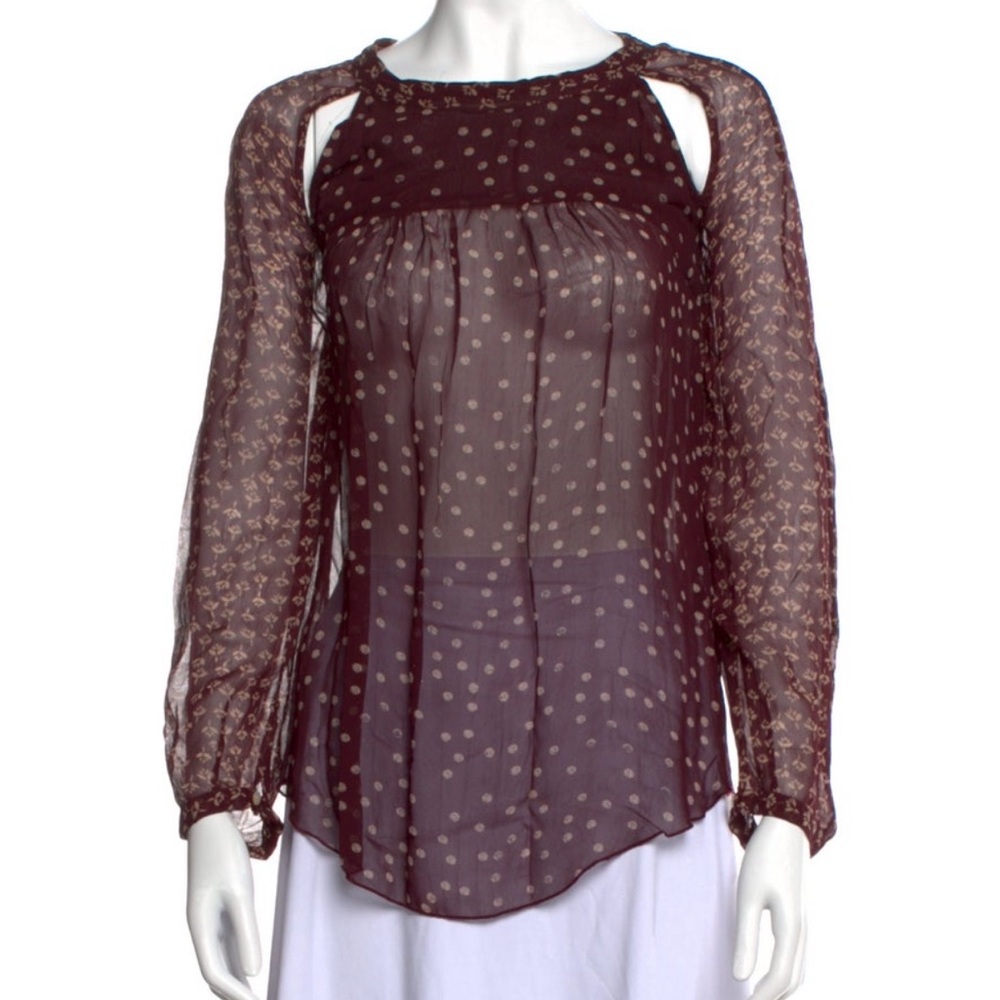 Etoile Isabel Marant
Printed Crew Neck Blouse
Size: MIUS6, FR38